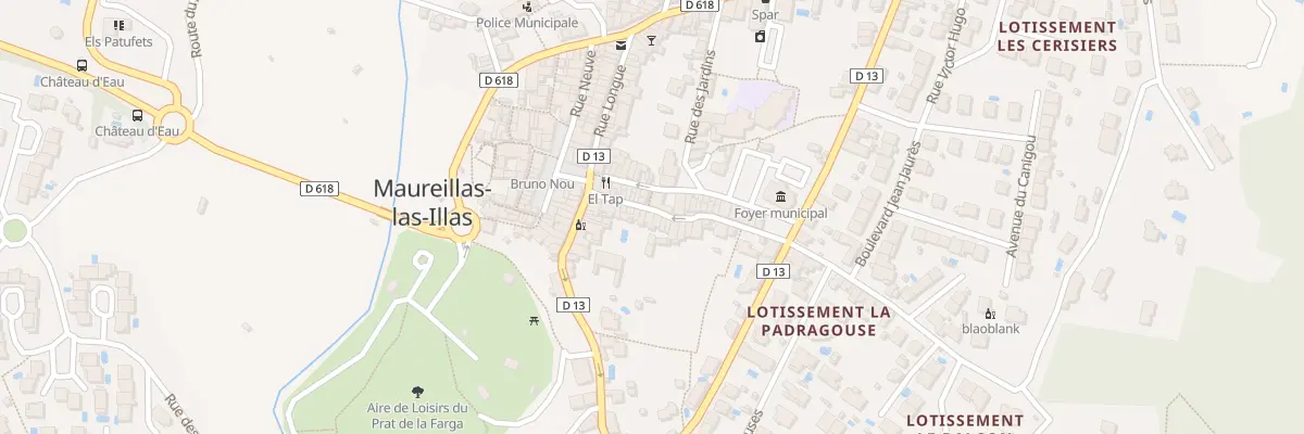 Plan du 18 Rue des Aires à Maureillas-las-Illas