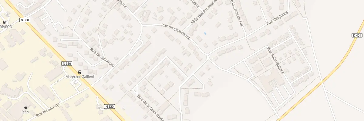 Plan du 2 Rue de la Maladrerie à Saint-Soupplets