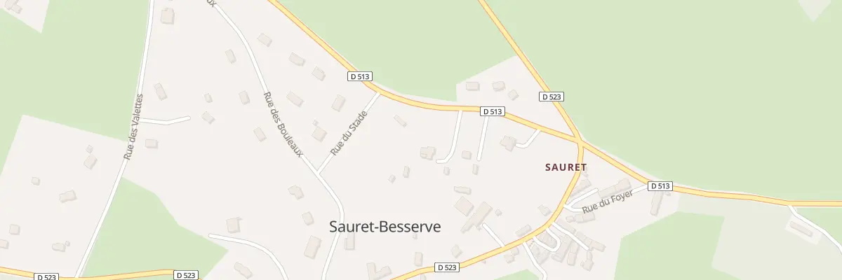 Plan du 5150 L’Arbre de l’Assiette à Sauret-Besserve