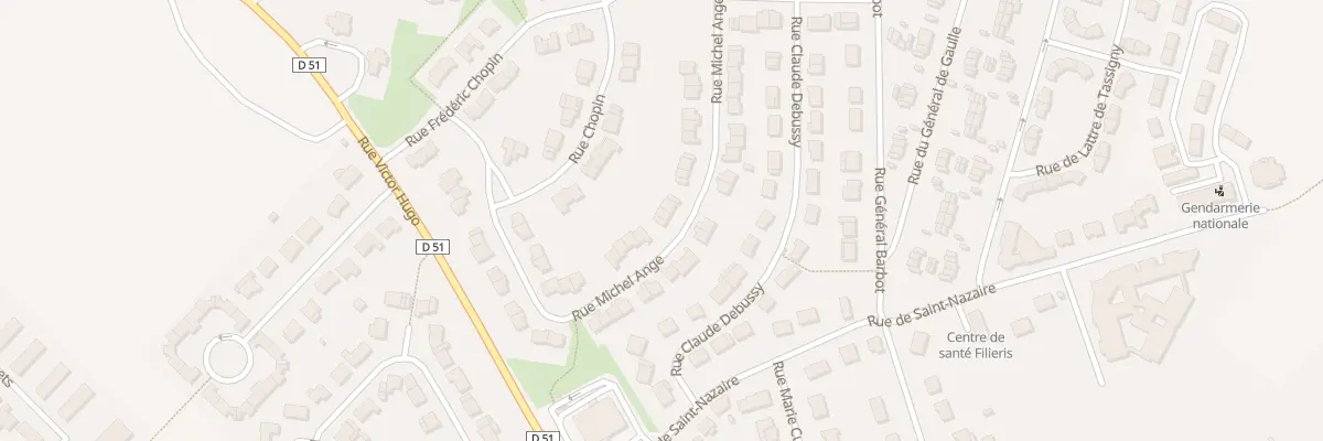 Plan du 28 Rue Michel Ange à Vimy