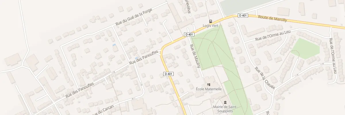 Plan du 7 Rue du Général Maunoury à Saint-Soupplets