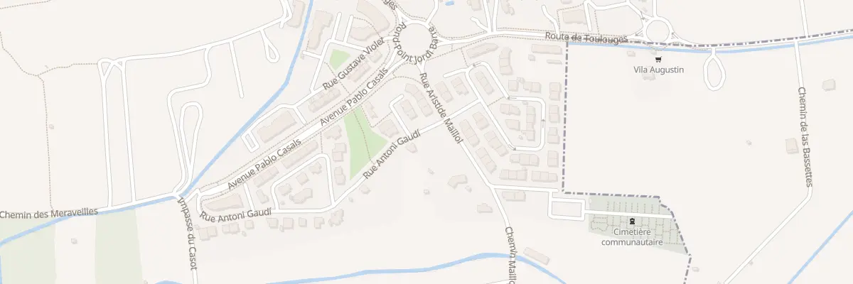 Plan du 3 Rue Antoni Gaudi au Soler