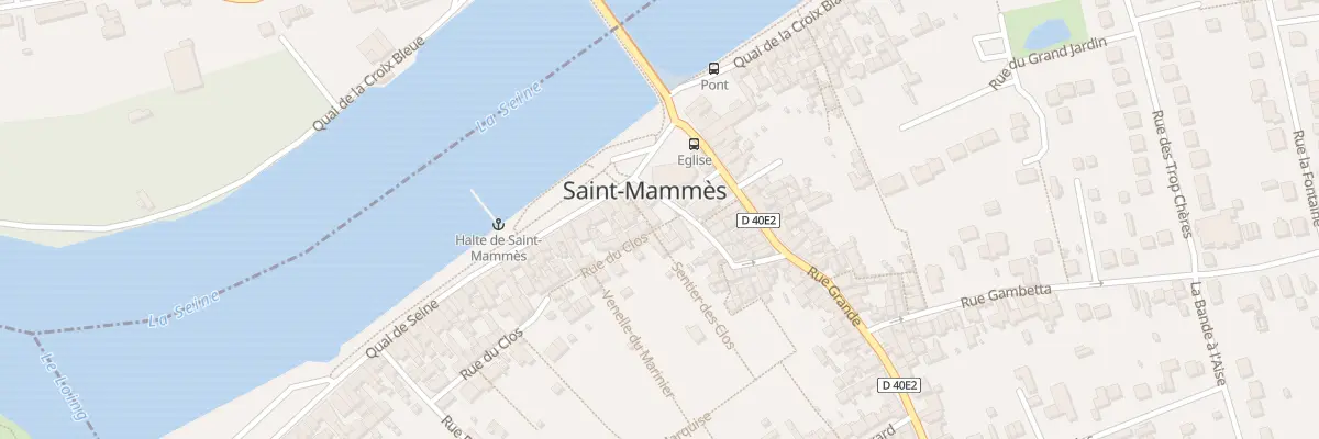 Plan du 10 Rue de l’Eglise à Saint-Mammès