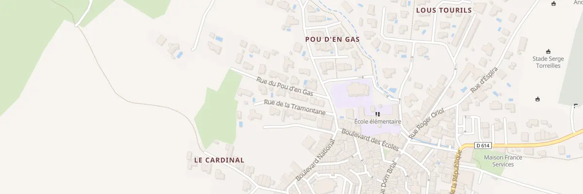 Plan du 14 Rue de la Tramontane à Baixas