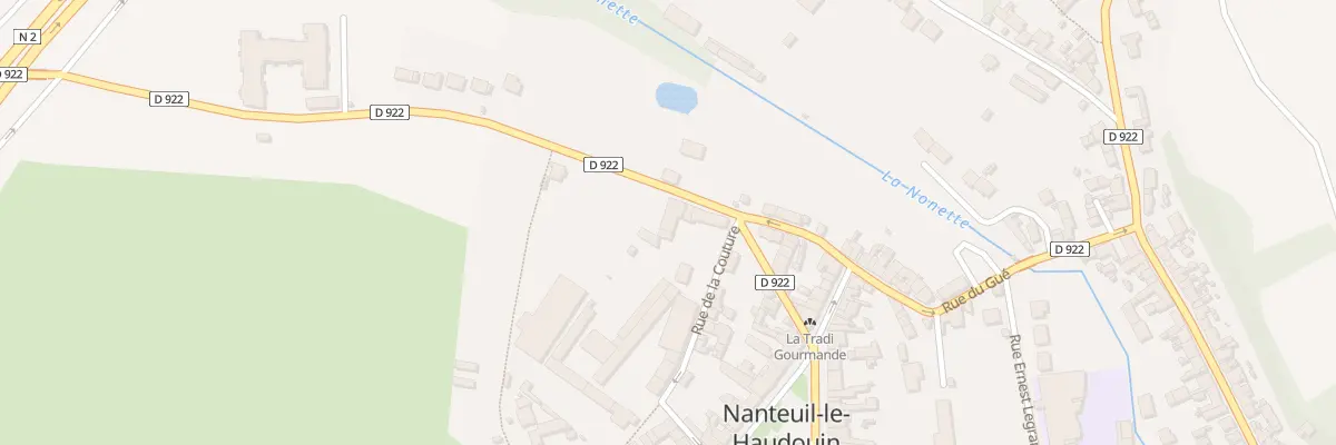 Plan du 3 Rue Beauregard à Nanteuil-le-Haudouin
