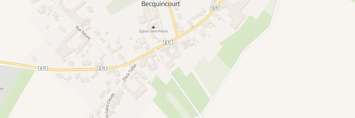 Plan du 5 Rue du Huit Mai à Dompierre-Becquincourt