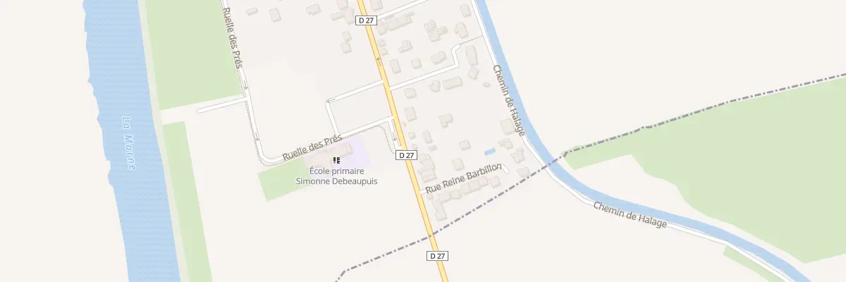 Plan du 57 Rue de la Liberation à Trilbardou