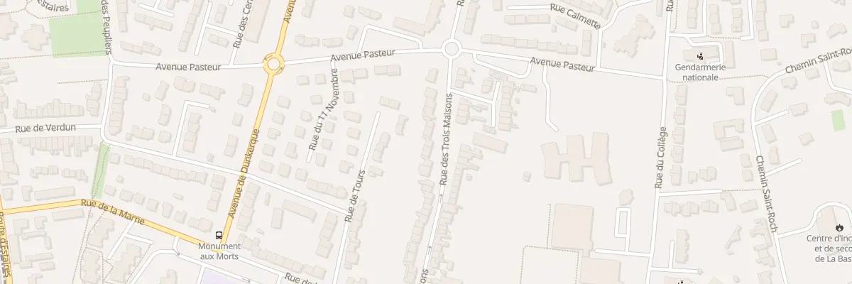 Plan du 89 Rue des Trois Maisons à La Bassée