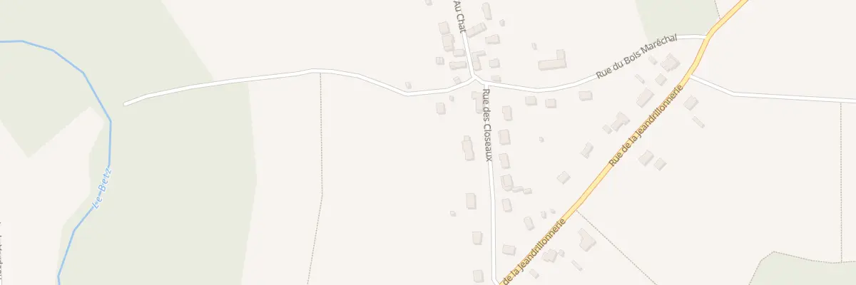 Plan du 4 Rue des Closeaux à Bransles