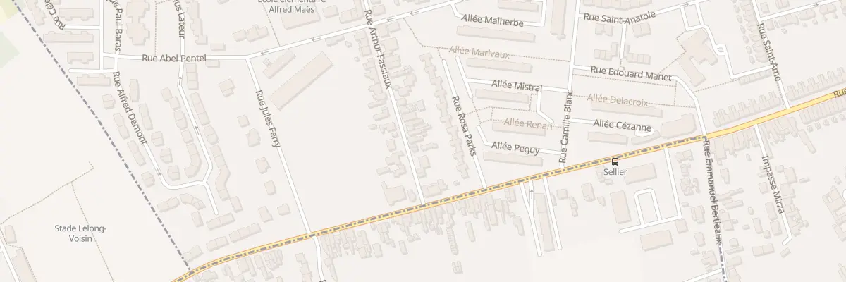 Plan du 51 Rue Arthur Fassiaux à Lens
