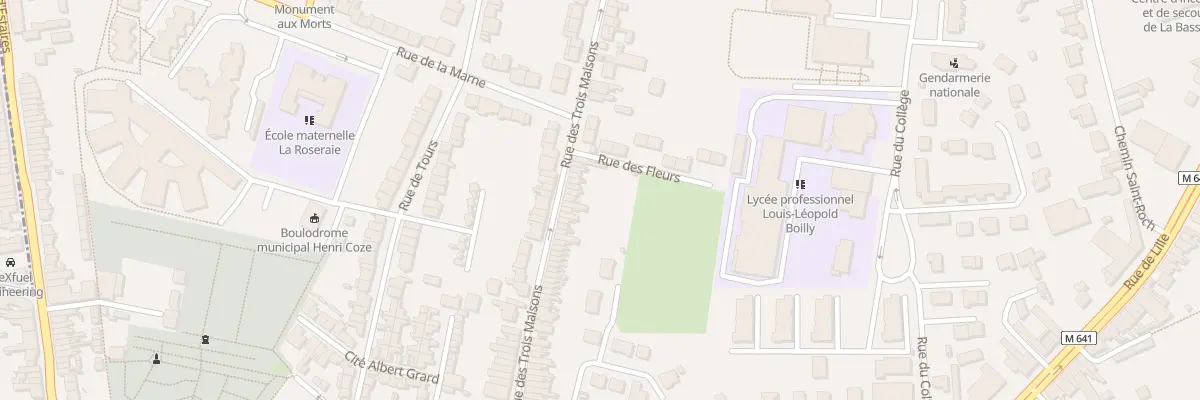 Plan du 76 Rue des Trois Maisons à La Bassée