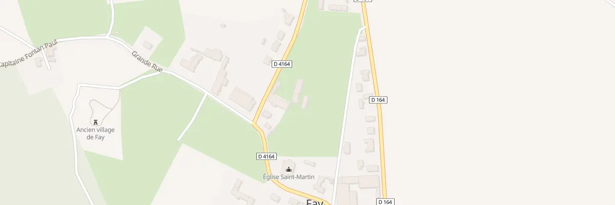 Plan du 4 Rue d’Assevillers à Fay