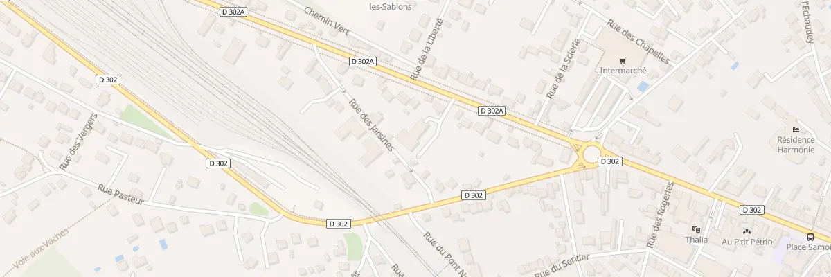 Plan du 19B Av de la Gare à Moret-Loing-et-Orvanne