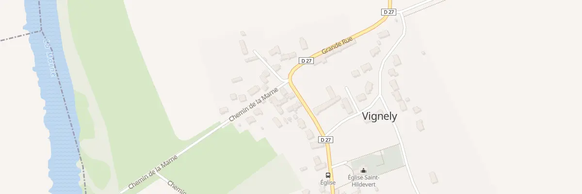 Plan du 7 Gr Grande Rue à Vignely