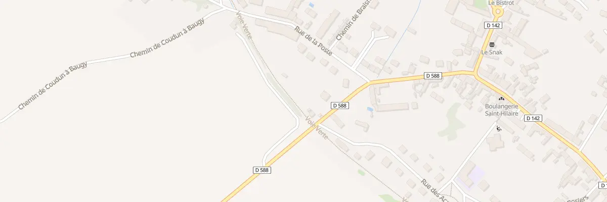 Plan du 96 Rue de la Gare à Coudun