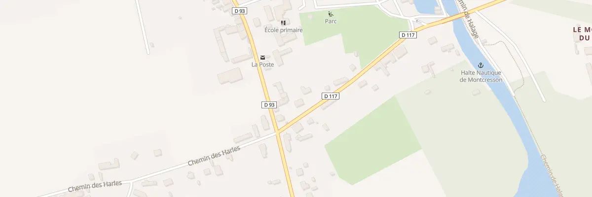 Plan du 5425 Le Bourg à Montcresson