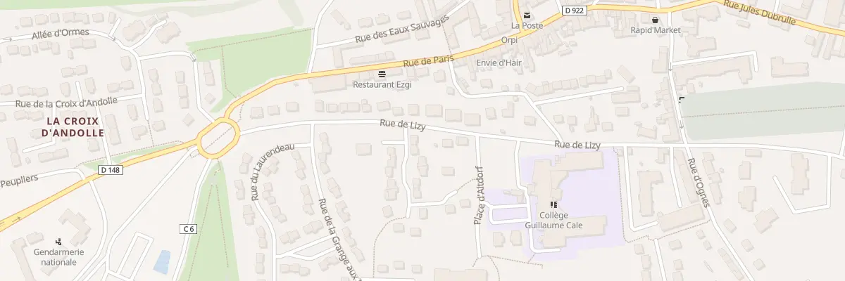 Plan du 1 Rue des Hautes Mers à Nanteuil-le-Haudouin