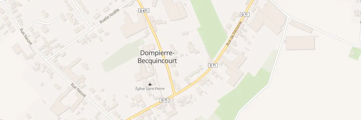 Plan du 6 Pl Jean Catelas à Dompierre-Becquincourt