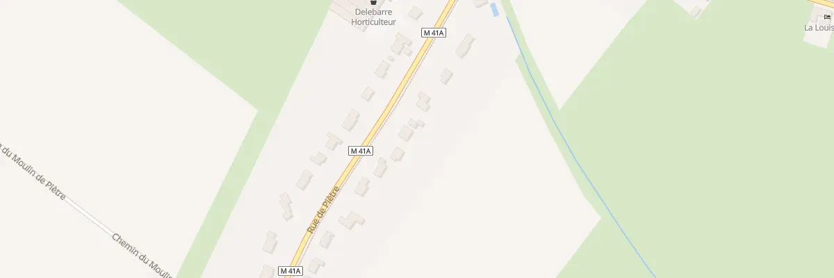 Plan du 33 Rue de Piètre à Aubers
