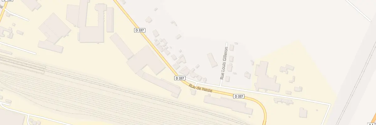 Plan du 44 Rue de Nesle à Chaulnes