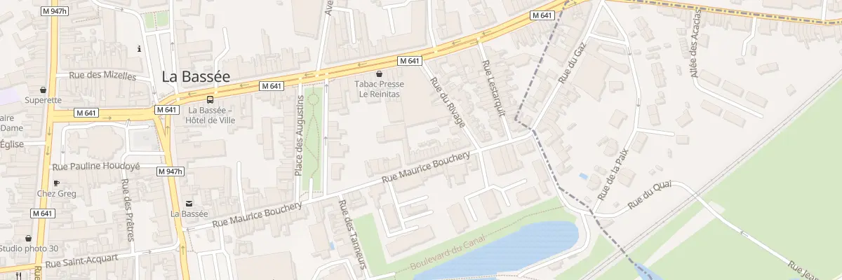 Plan du 43 Rue Maurice Bouchery à La Bassée