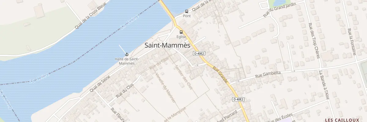 Plan du 12 Rue de l’Eglise à Saint-Mammès
