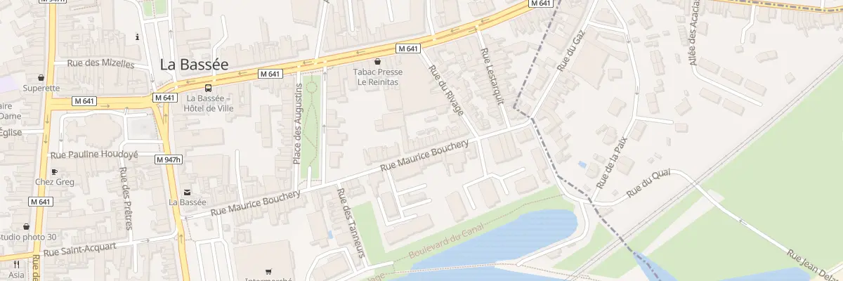 Plan du 41 Rue Maurice Bouchery à La Bassée