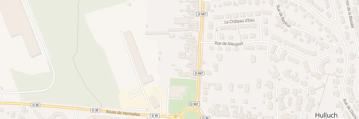 Plan du 15 Rue Roger Salengro à Hulluch