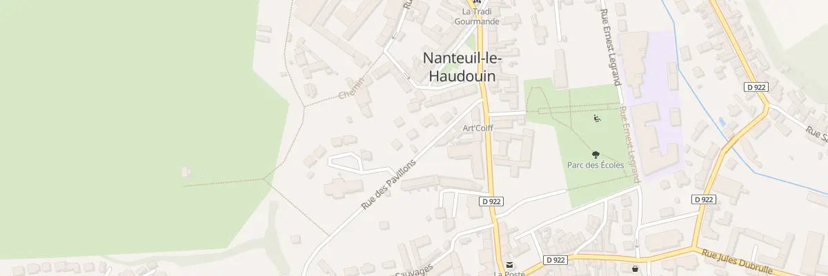 Plan du 7 Rue des Pavillons à Nanteuil-le-Haudouin