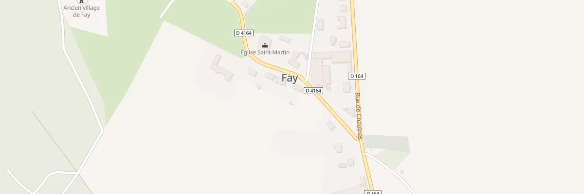 Plan du 3 Gr Grande Rue à Fay
