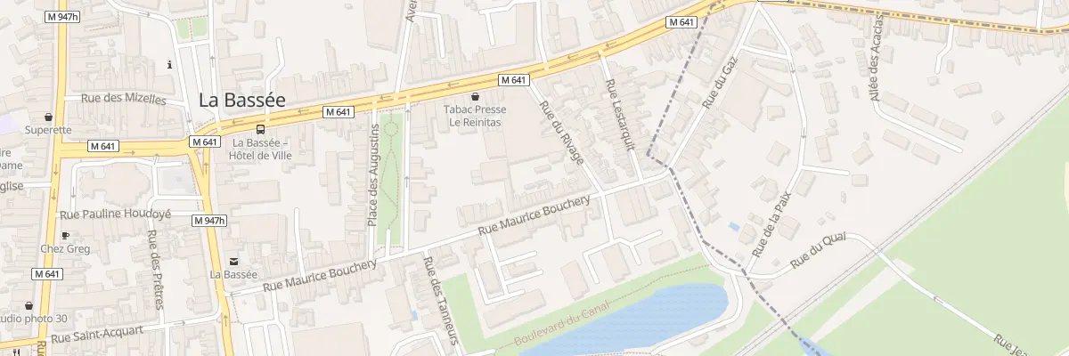 Plan du 45 Rue Maurice Bouchery à La Bassée