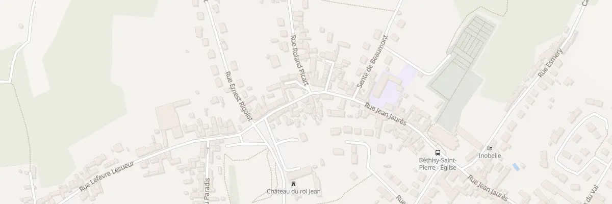 Plan du 87 Rue Jean Jaurès à Béthisy-Saint-Pierre