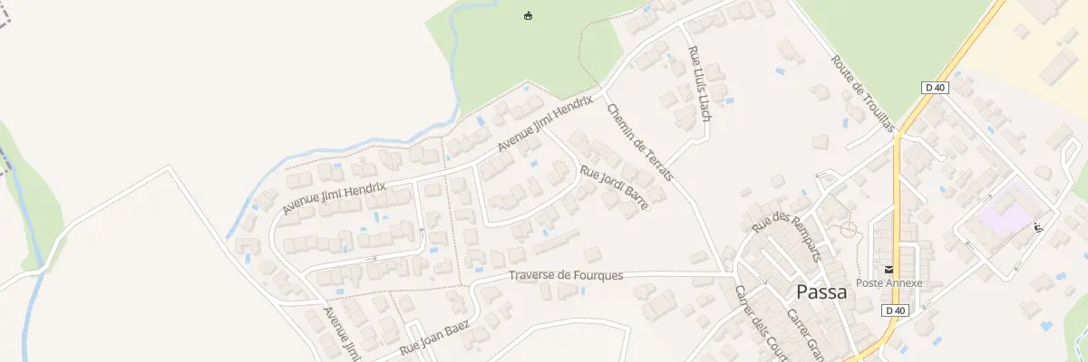 Plan du 5 Rue Jordi Barre à Passa