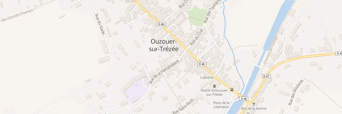 Plan du 12 Rue d’Egypte à Ouzouer-sur-Trézée