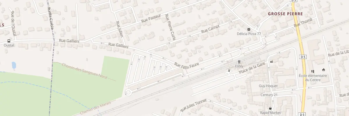 Plan du 4 Rue Galliéni à Esbly