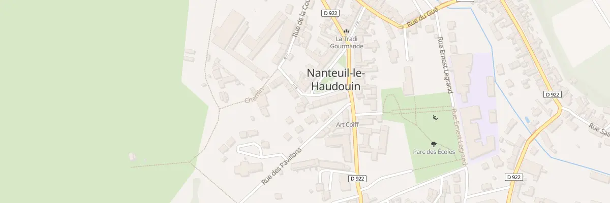 Plan du 9 Rue de la Couture à Nanteuil-le-Haudouin