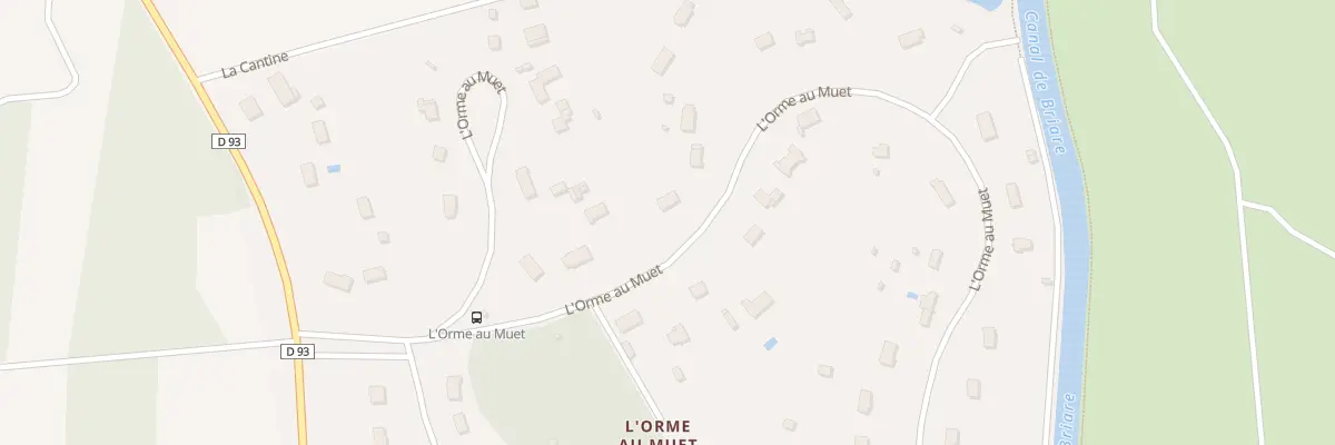 Plan du 5442 L’Orme au Muet à Montcresson