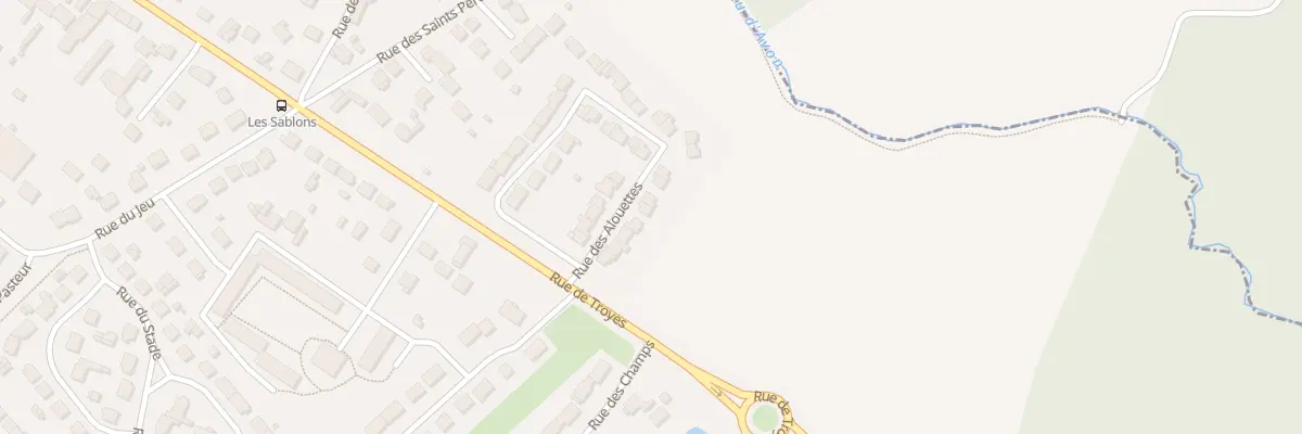 Plan du 10 Rue des Alouettes à Guignes