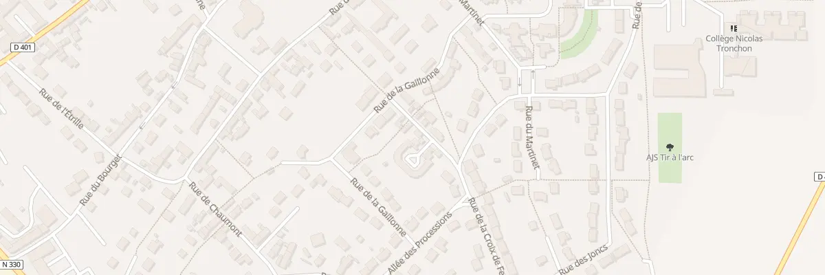Plan du 4 Cour du Tillet à Saint-Soupplets