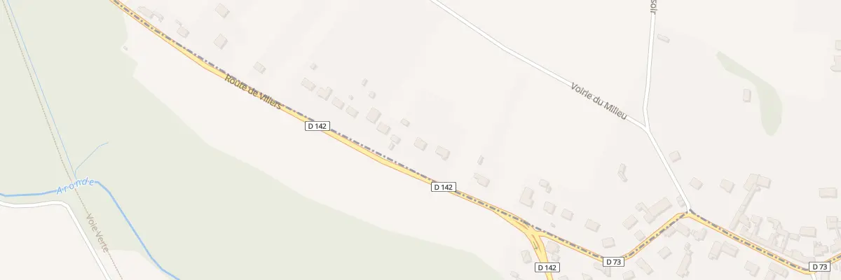 Plan du 6B Rte de Villers à Giraumont