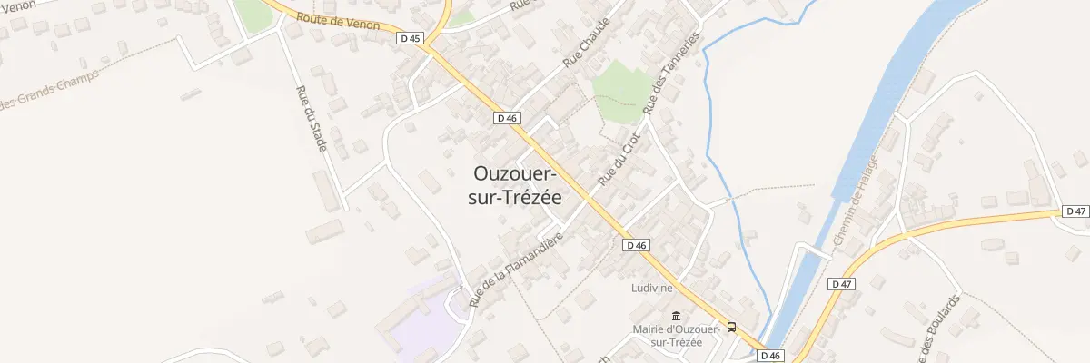 Plan du 33 Rue Grande à Ouzouer-sur-Trézée