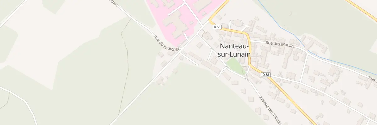 Plan du 1 Rue du Chemin Pave à Nanteau-sur-Lunain