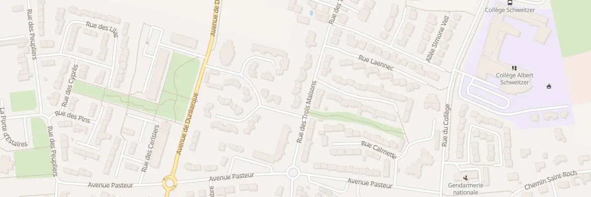 Plan du 113 Rue des Trois Maisons à La Bassée