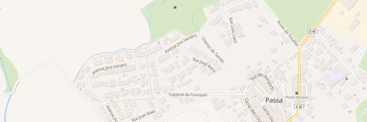 Plan du 3 Rue Jordi Barre à Passa