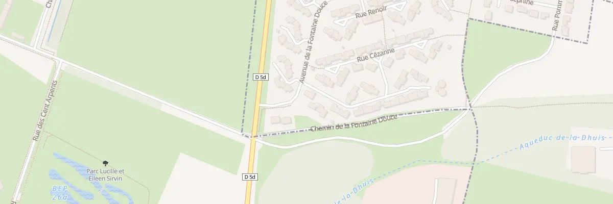 Plan du 2 Rue Cezanne à Esbly