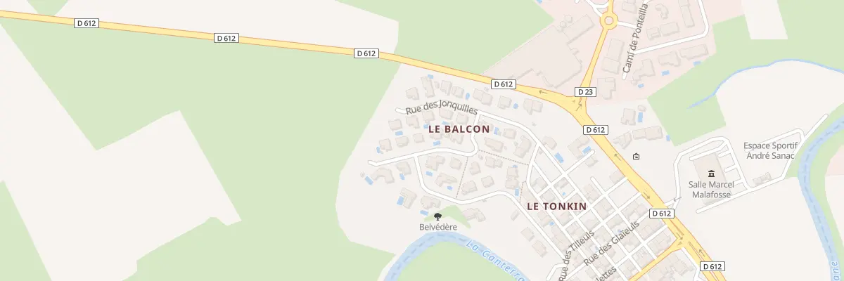 Plan du 12 Rue des Bleuets à Trouillas