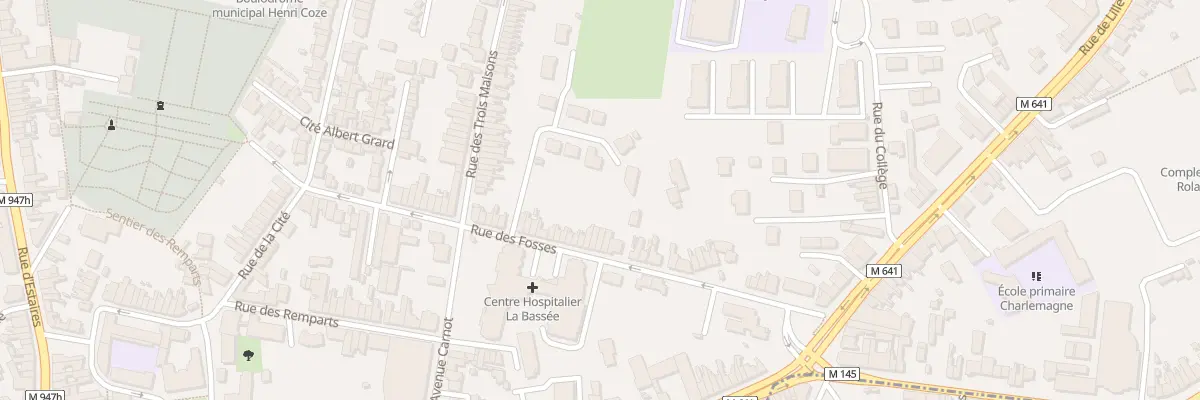Plan du 49 Rue des Fossés à La Bassée