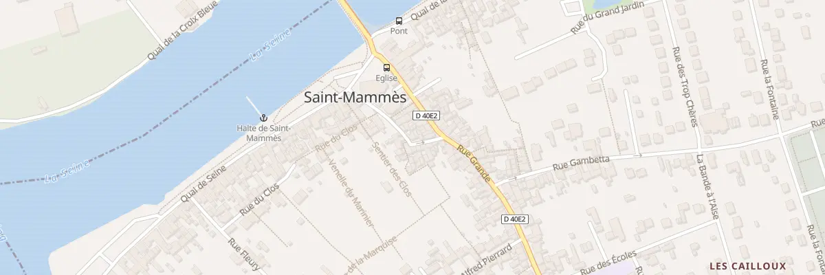 Plan du 13 Rue de l’Eglise à Saint-Mammès