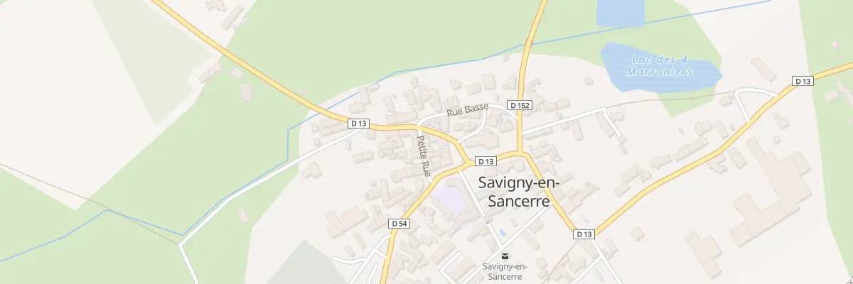 Plan du 2 Petite Rue à Savigny-en-Sancerre