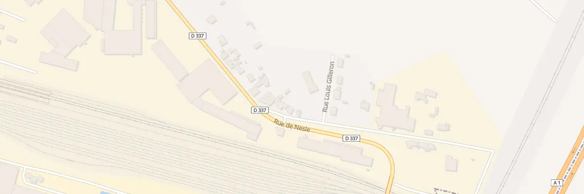Plan du 46 Rue de Nesle à Chaulnes